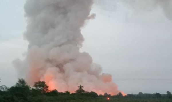 Karhutla di Perbatasan Dumai-Bengkalis, Kapolres: Belum Ada TSK 