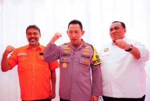 Tinjau Pengamanan dan Pengawalan Unras Hari Buruh, Kapolri Sampaikan Apresiasi