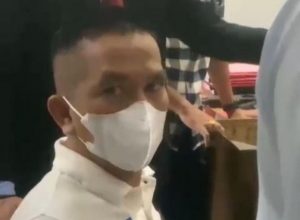 AKBP Achiruddin Bentak Wartawan Saat Penyerahan di Kejari Medan