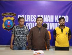 Sat Reskrim Polres Tanah Karo Amankan Pelaku Curanmor