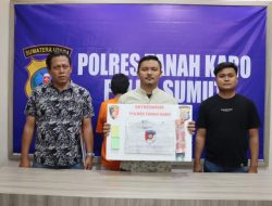 Sat Reskrim Polres Tanah Karo Amankan Pelaku Judi Tolam