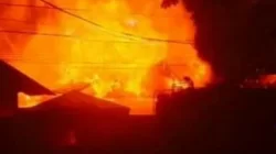 Belasan Rumah di Langsa Ludes Terbakar